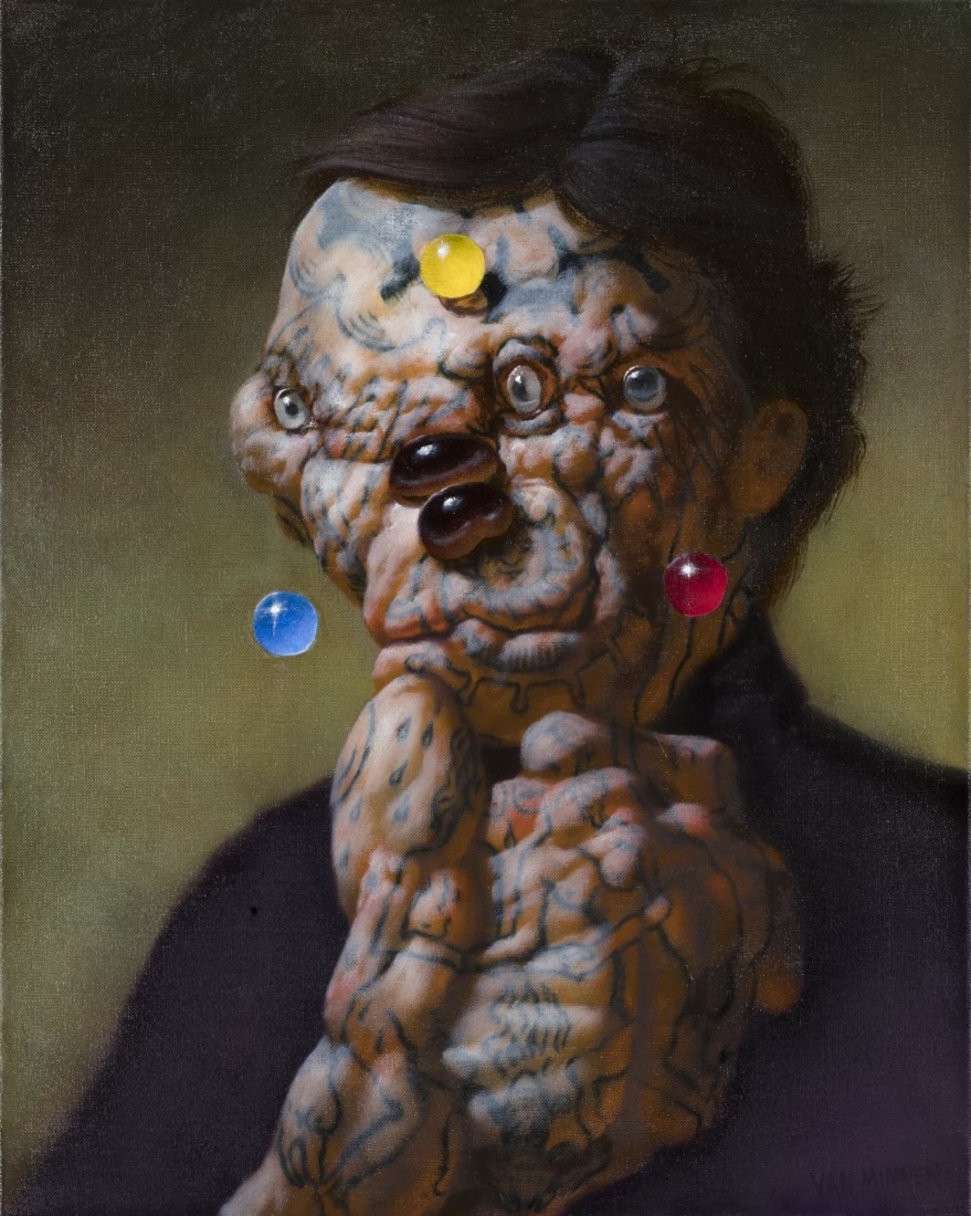 Christian Rex Van Minnen, Gnosis, 2024, 16 X 20 Cm.small