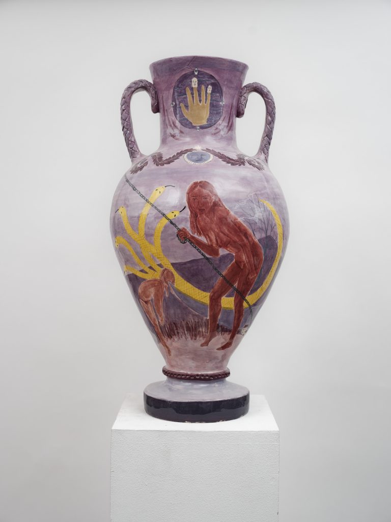 Mia Akrap Stronger Than Bone #11 Painted And Glazed Ceramics H. 54 Cm 2026 (1)