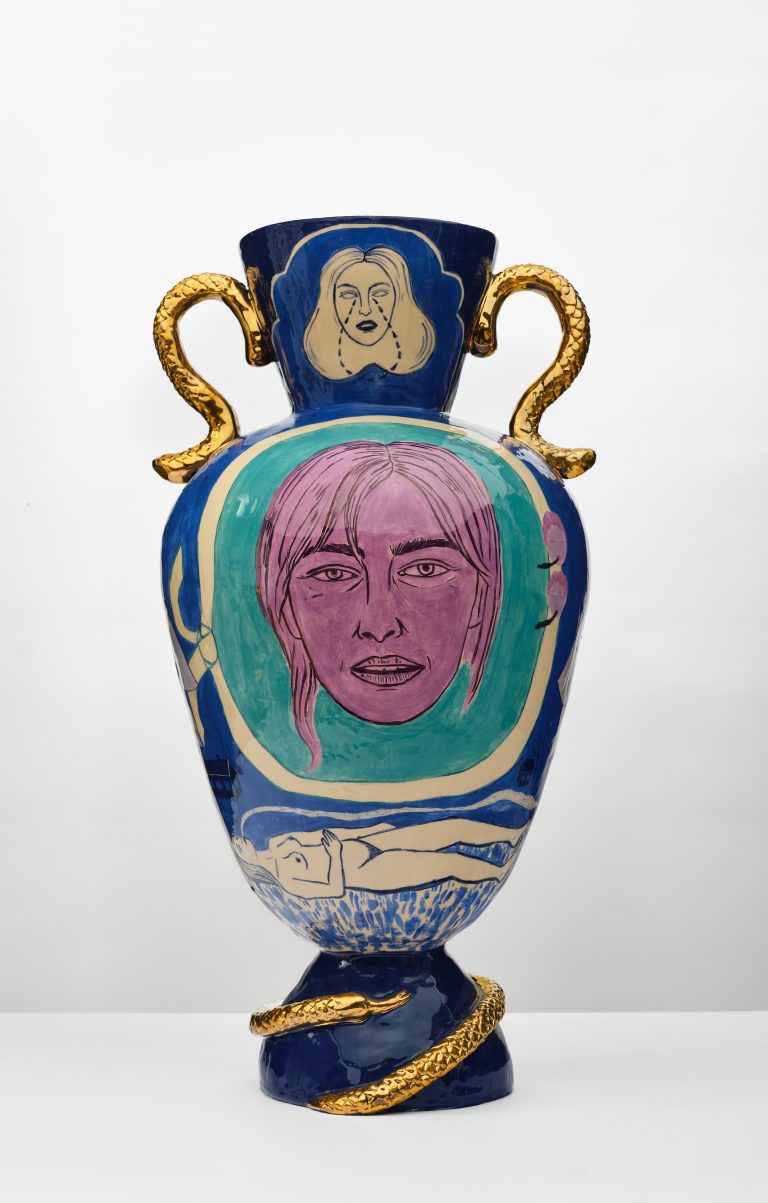 Mia Akrap Stronger Than Bone #3 Painted And Glazed Ceramics H. 56.5 Cm 2026 (6)